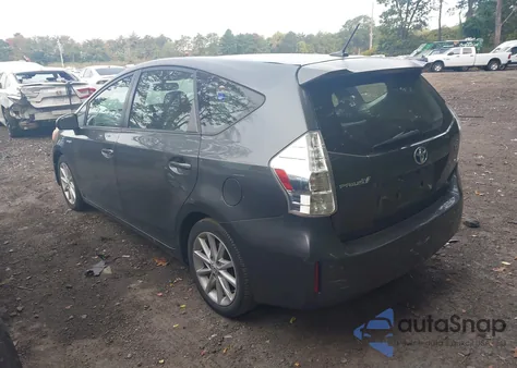 2012 Toyota Prius V Five из США, поврежденный, VIN JTDZN3EU1C3053122